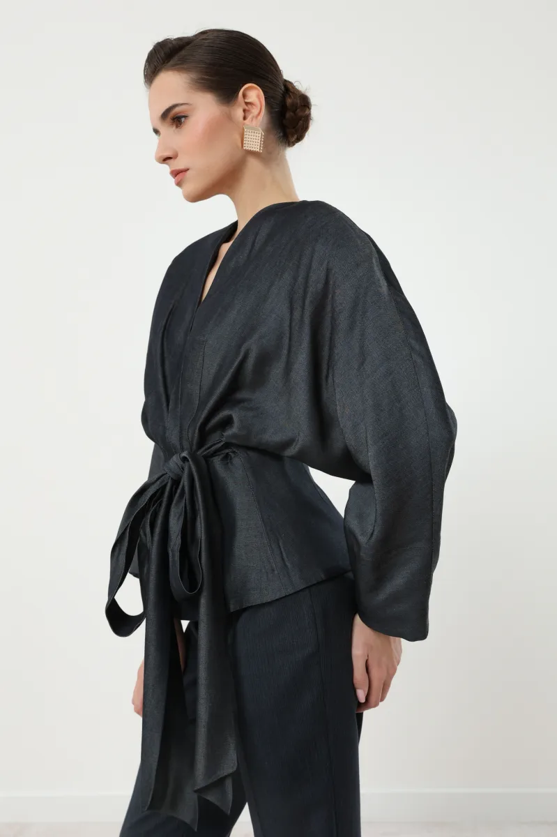 BLUZA NA VEZIVANJE 52214701-4