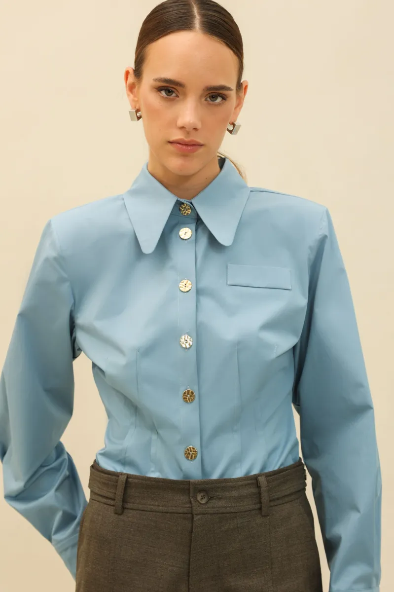 BLUZA SA DUGMIĆIMA 52237801-5