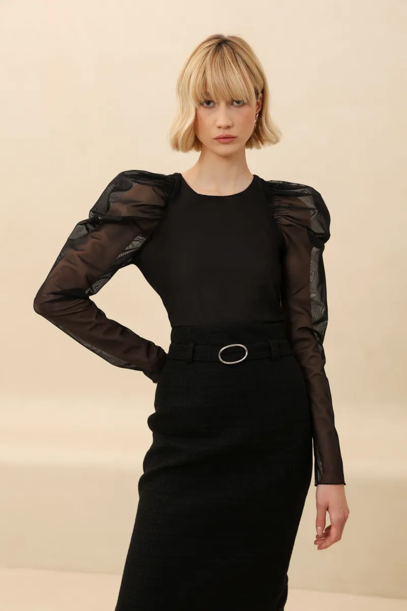 BLUZA SA PUF RUKAVIMA 52234701-5