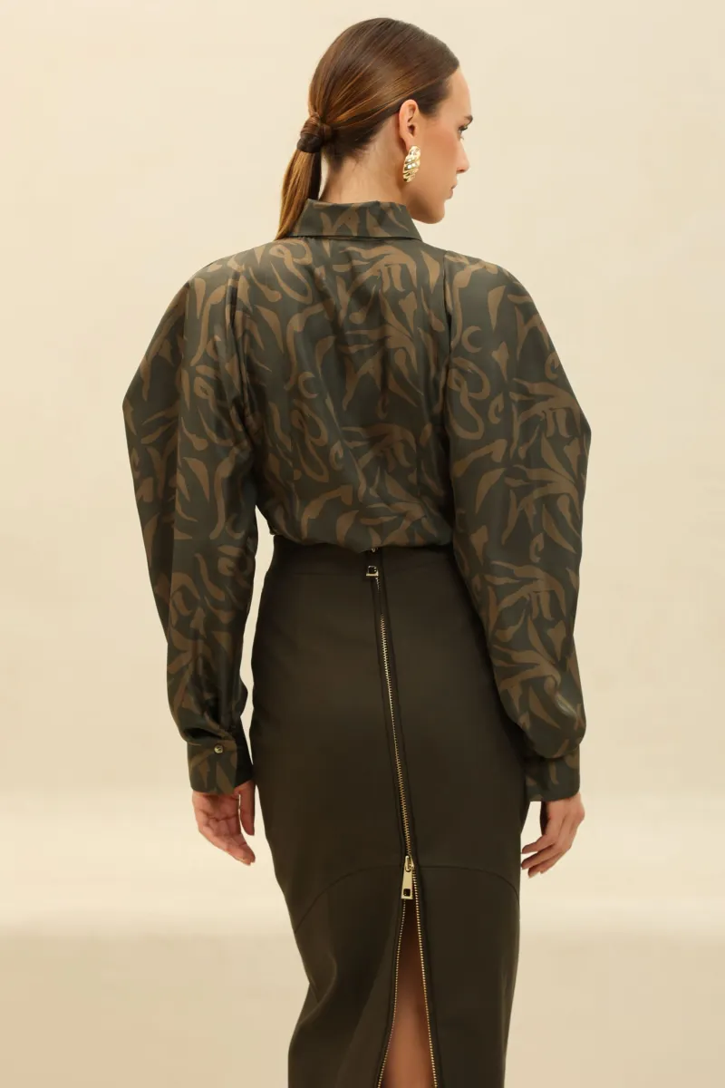 BLUZA SA PUF RUKAVIMA 52239101-5