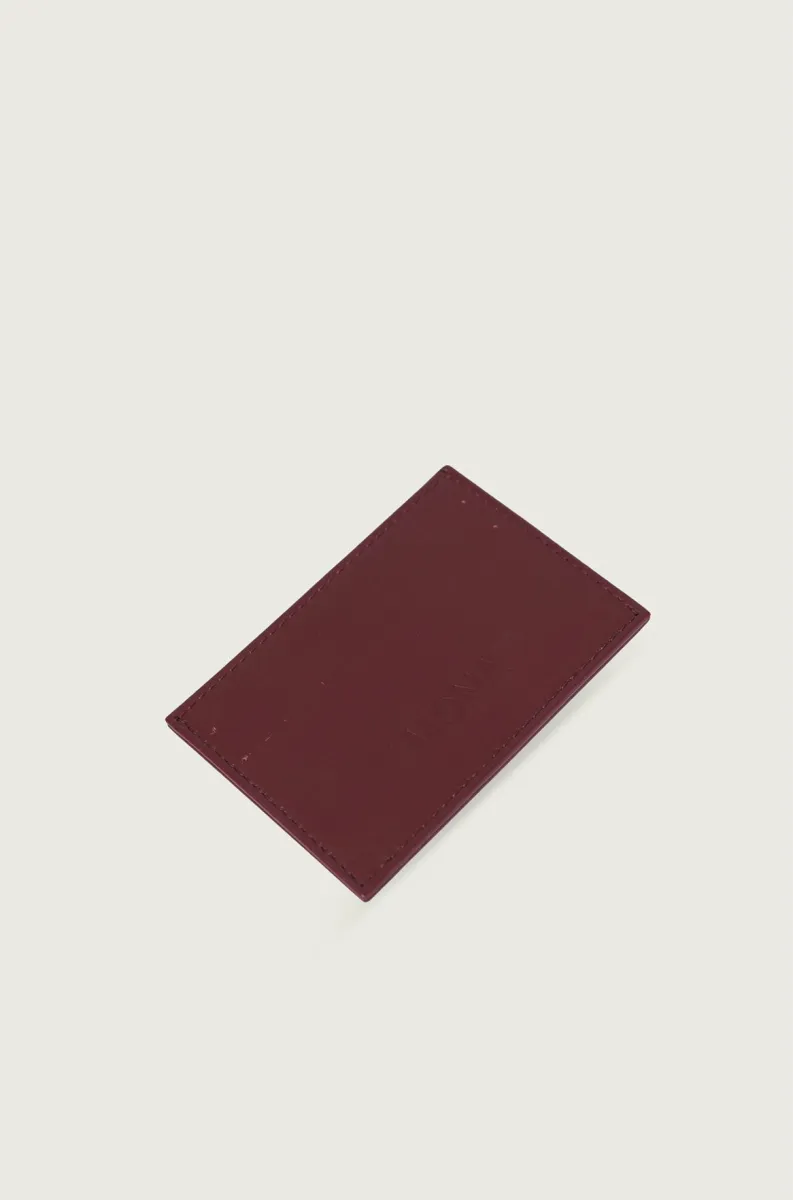 BORDO KOŽNA FUTROLA ZA KARTICE 6144917-5