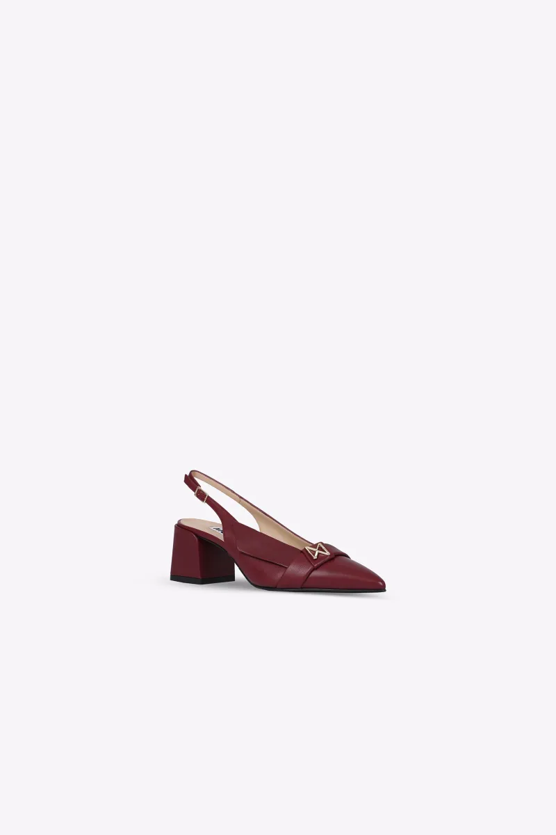 BORDO KOŽNE CIPELE SA OTVORENOM PETOM 2132R115-5