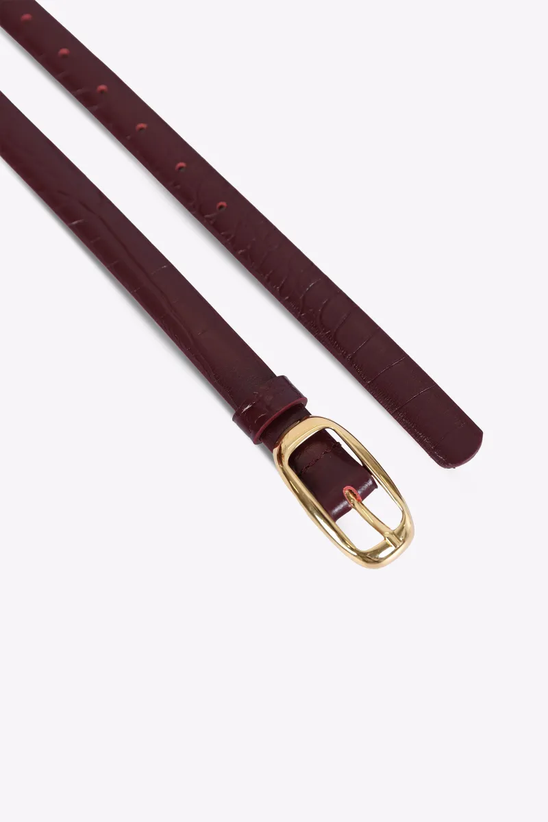 BORDO KOŽNI KAIŠ SA PRINTOM 6643503-4