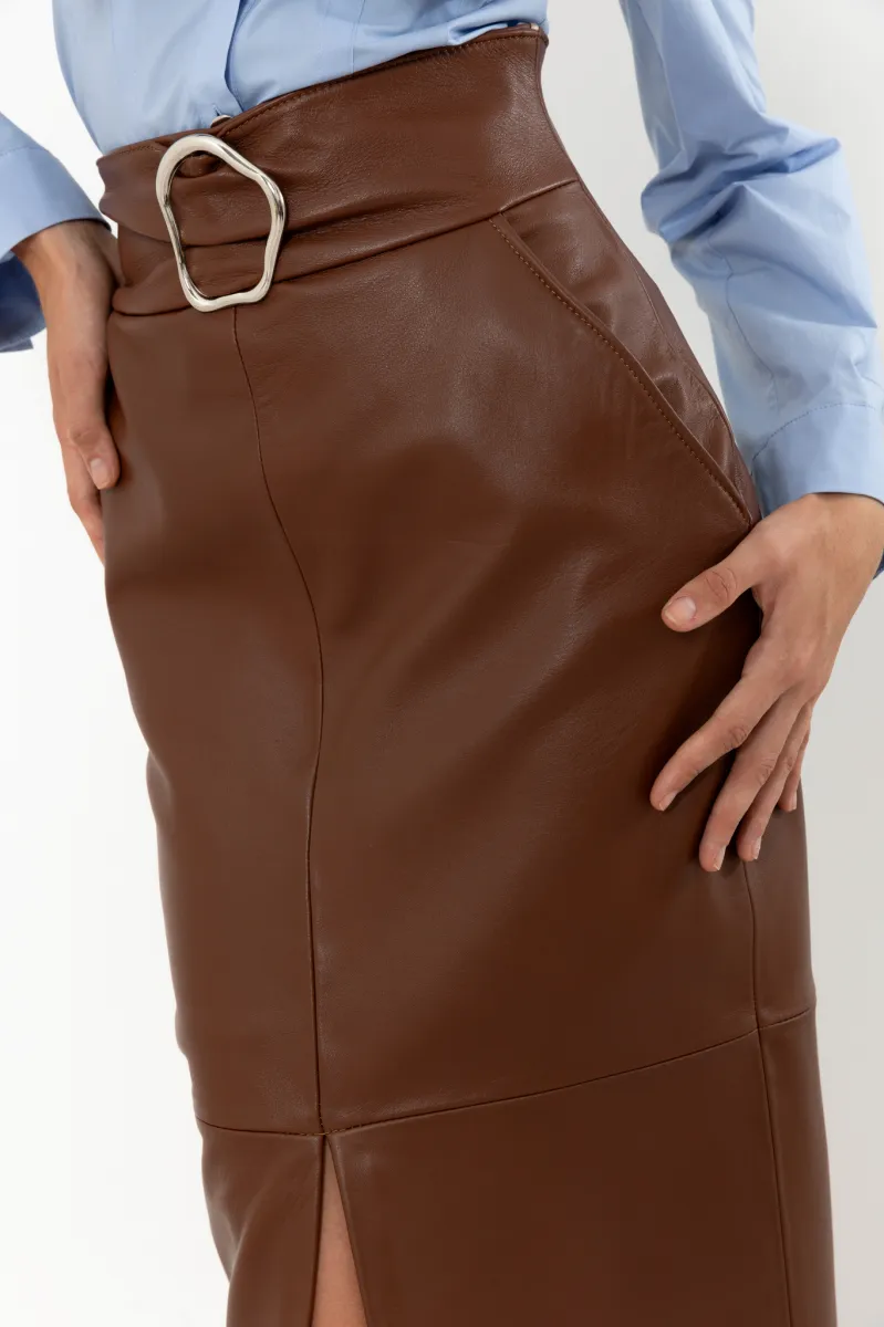 BRAON KOŽNA SUKNJA 8636504-4