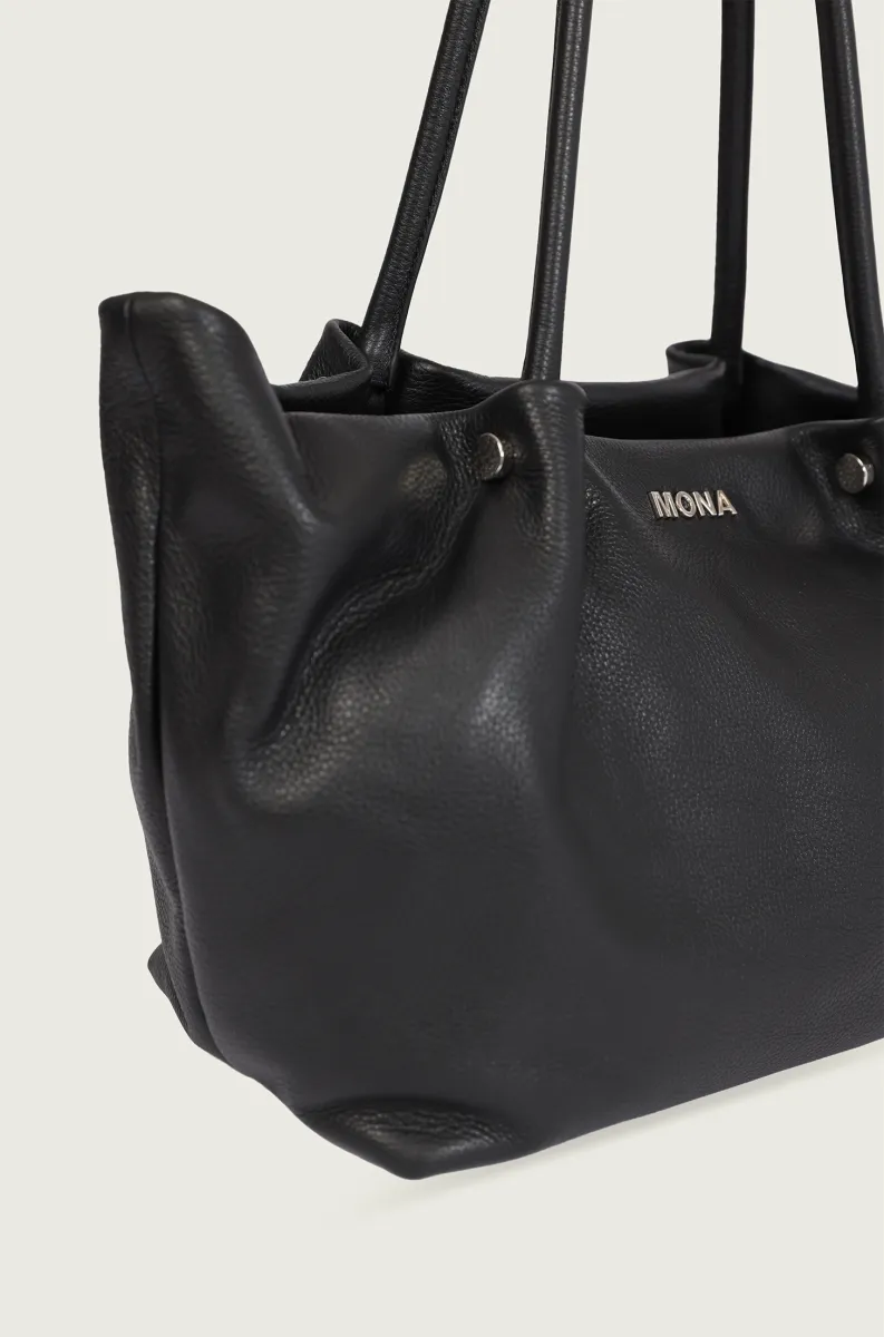 CRNA KOŽNA TAŠNA 30016212-5