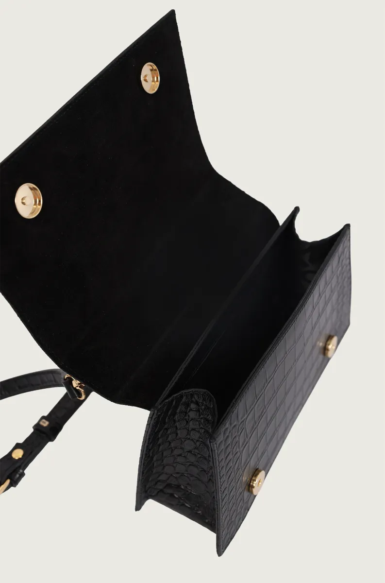 CRNA KOŽNA TAŠNICA SA PRINTOM 3173307-5