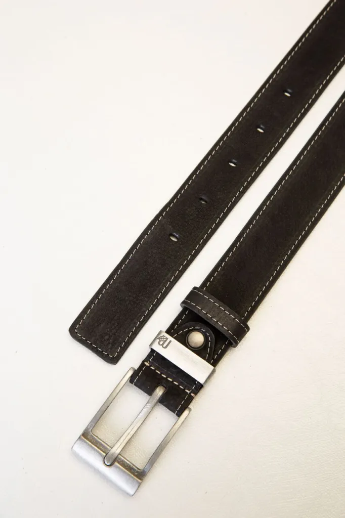 CRNI MUŠKI KOŽNI KAIŠ 7601024-6