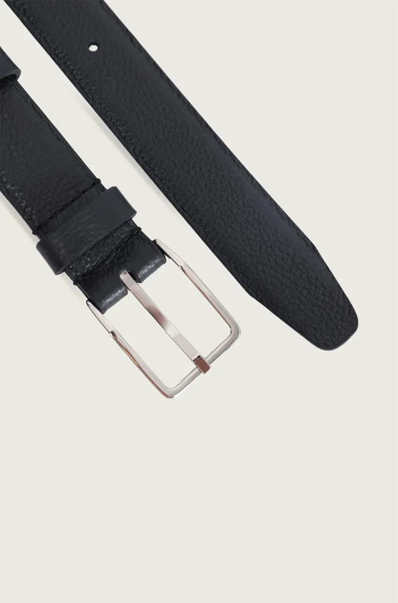 CRNI MUŠKI KOŽNI KAIŠ 7613401-5