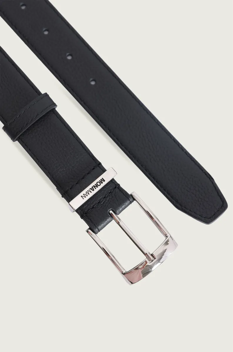 CRNI MUŠKI KOŽNI KAIŠ 7613801-5