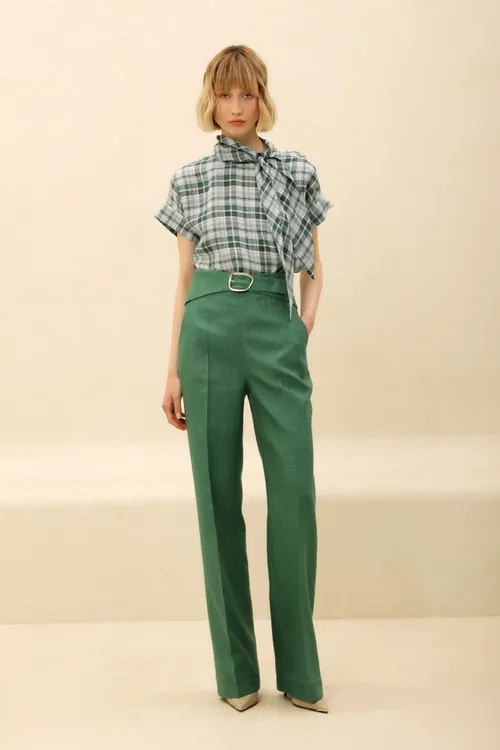 Jednobojne pantalone 50124101-6