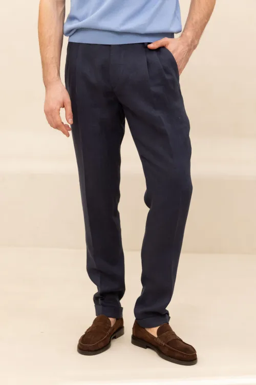 Muške slim-fit pantalone 4079702-6