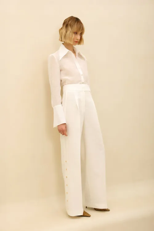 Pantalone sa dugmićima 50122701-6