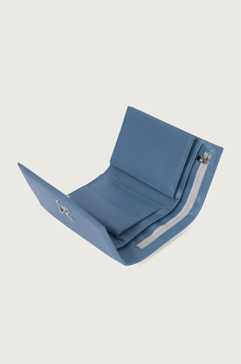 PLAVI KOŽNI NOVČANIK 6517262-5