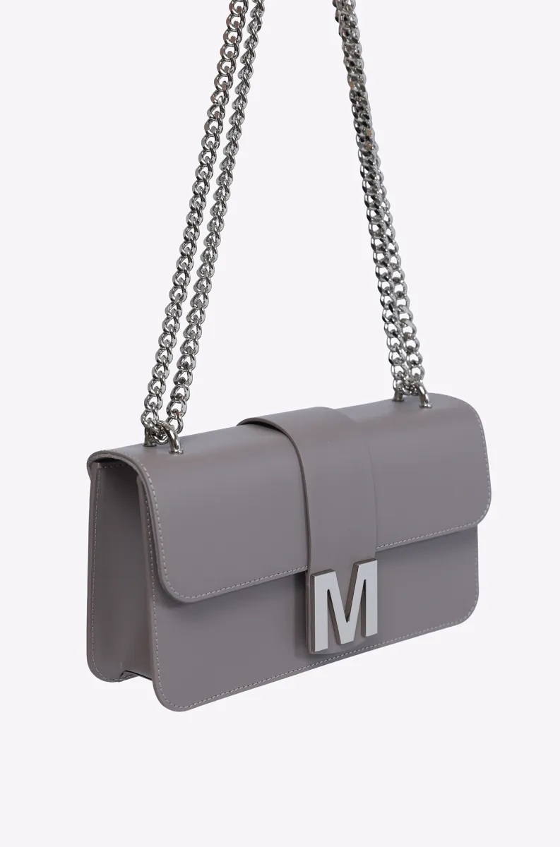 SIVA KOŽNA TAŠNICA 3164715-5