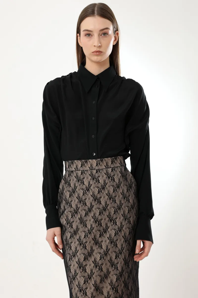 SVILENA BLUZA SA NABORIMA 52222201-5