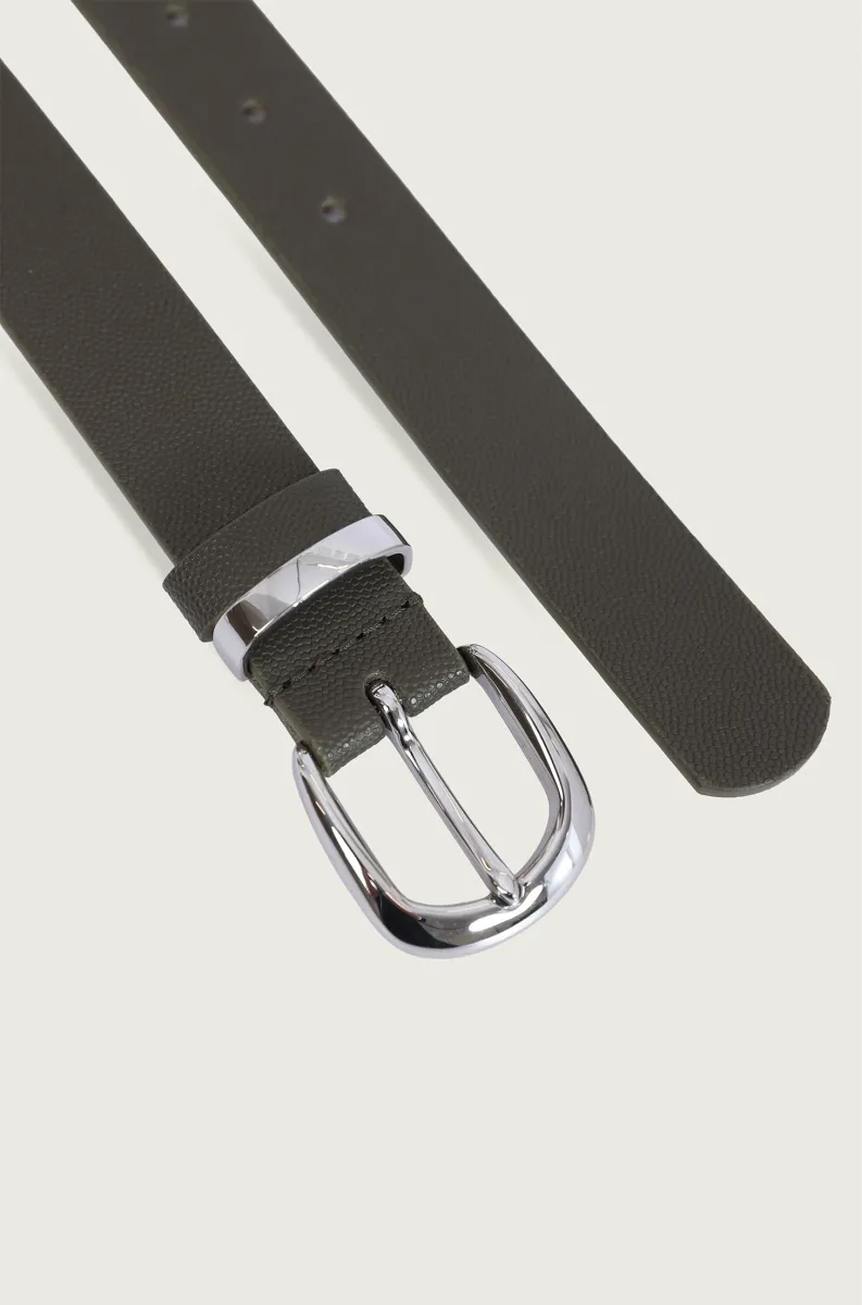 ZELENI KOŽNI KAIŠ 6643711-5