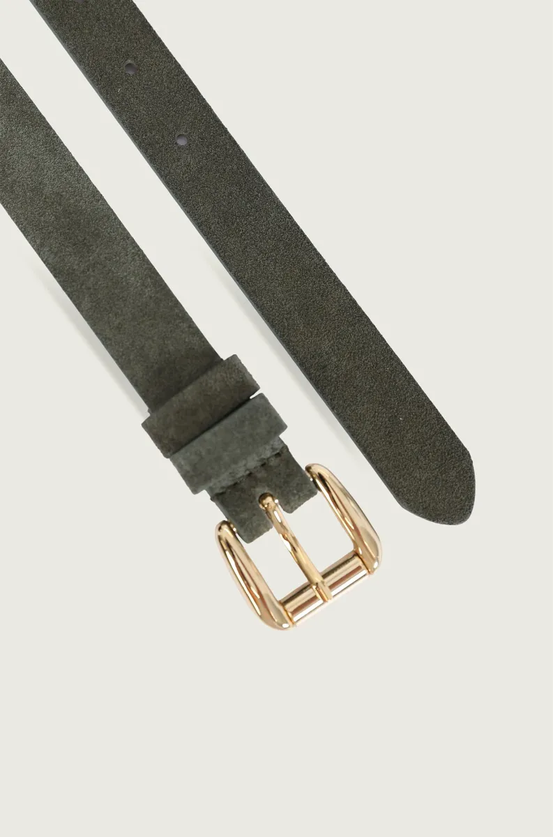 ZELENI KOŽNI KAIŠ 6645004-5