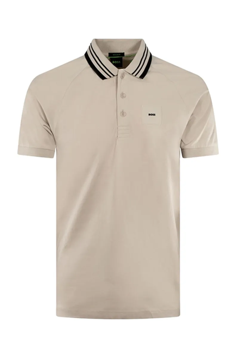 Bež muška polo majica