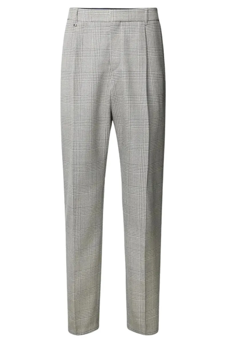 Karirane muške pantalone