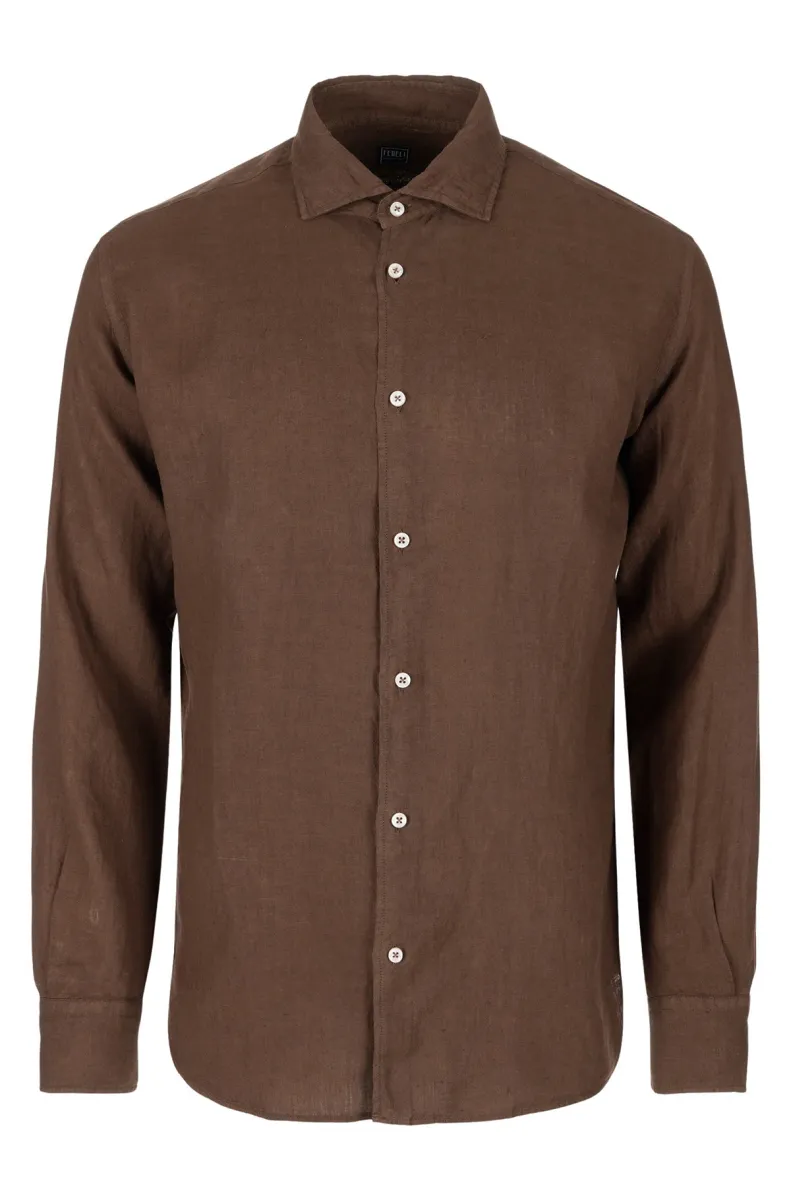 Lanena muška košulja