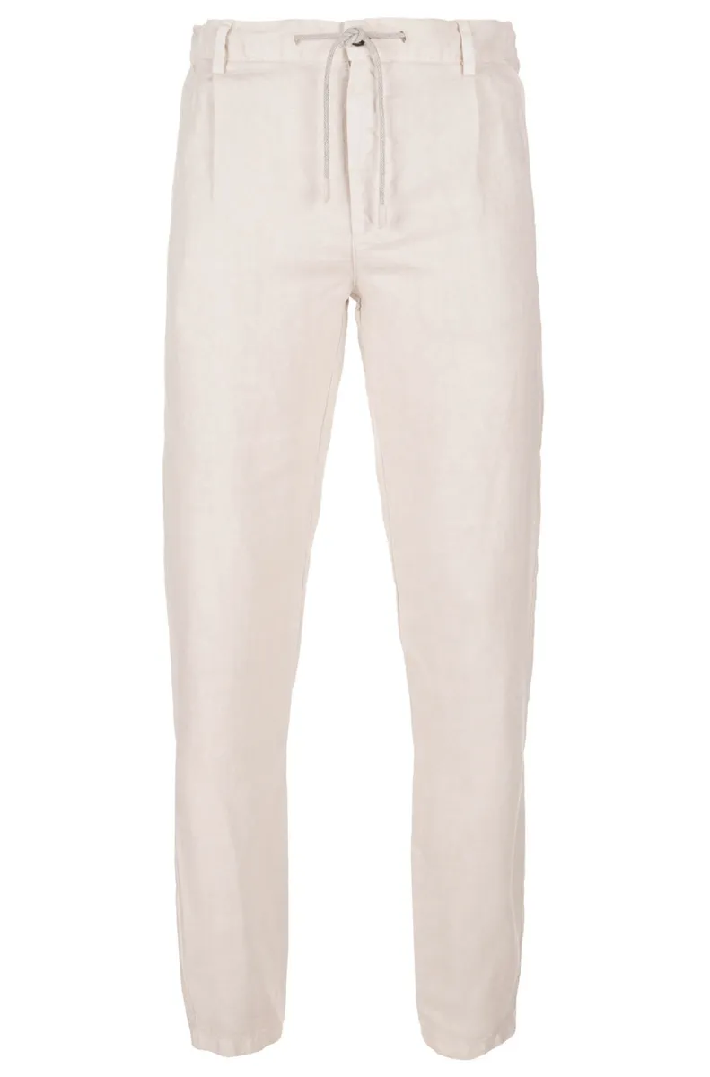 Lanene muške pantalone