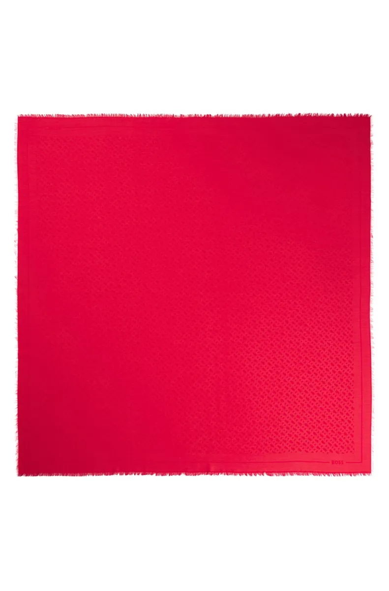 Ledonia crveni ženski šal