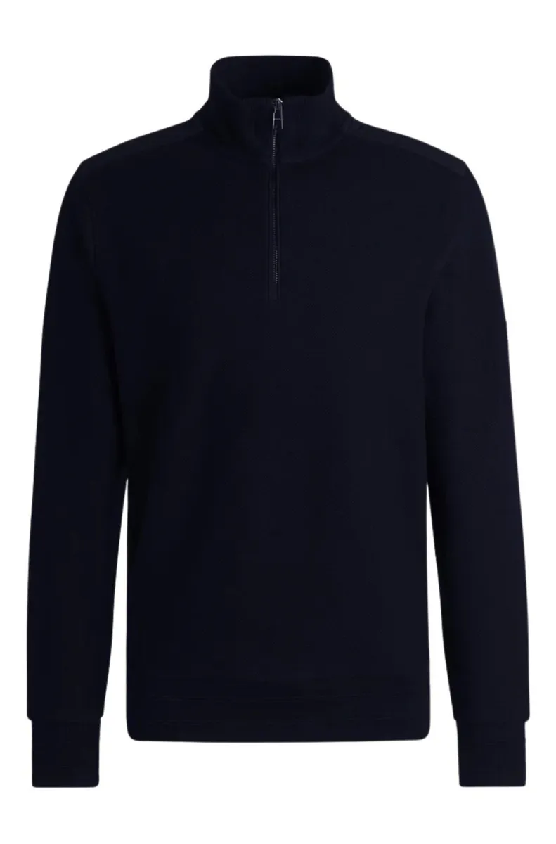 Muški džemper sa kratkim zipom