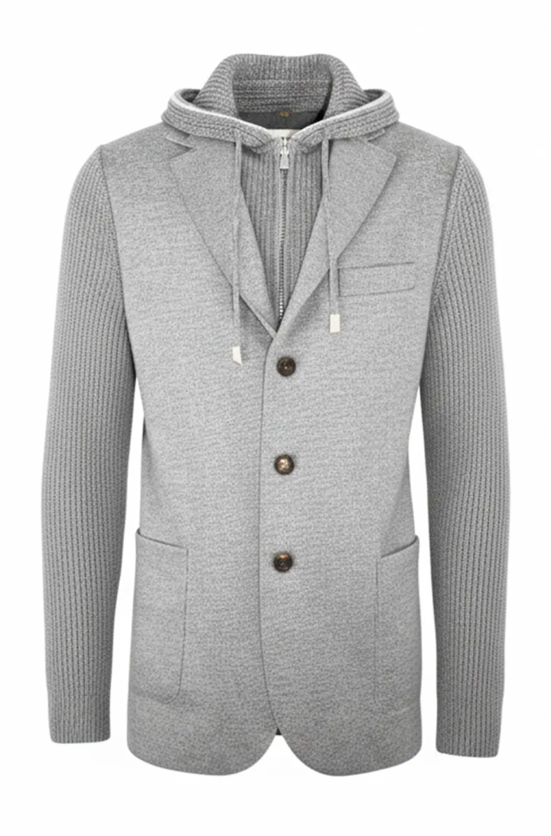 Muški sako sa kapuljačom