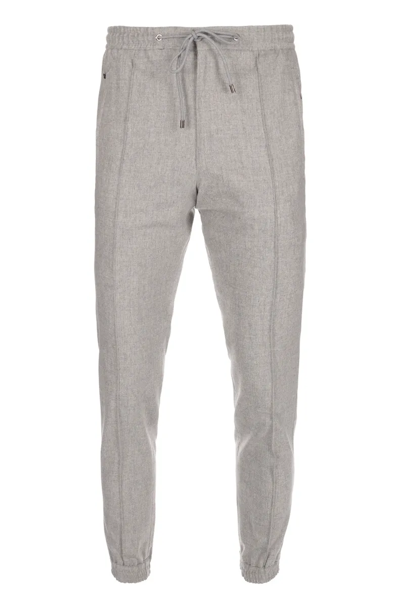 Svetlosive muške pantalone