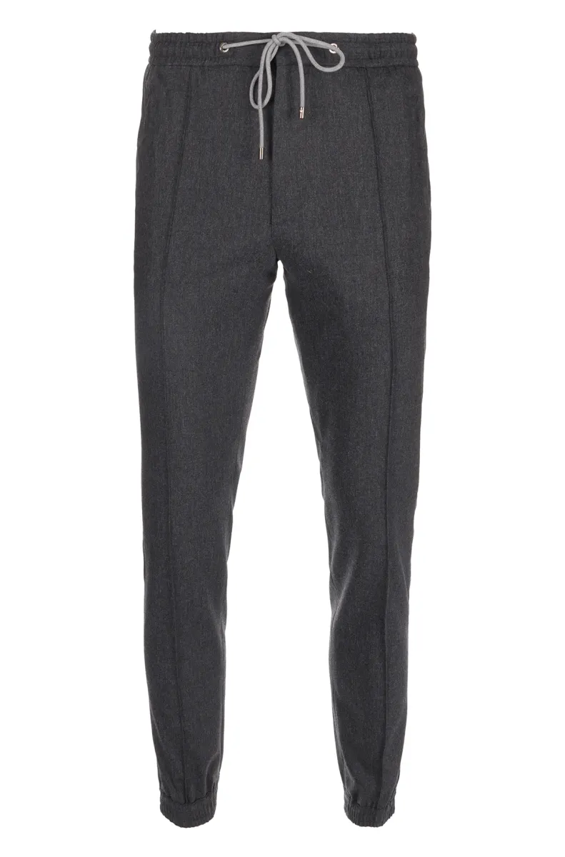 Tamnosive muške pantalone