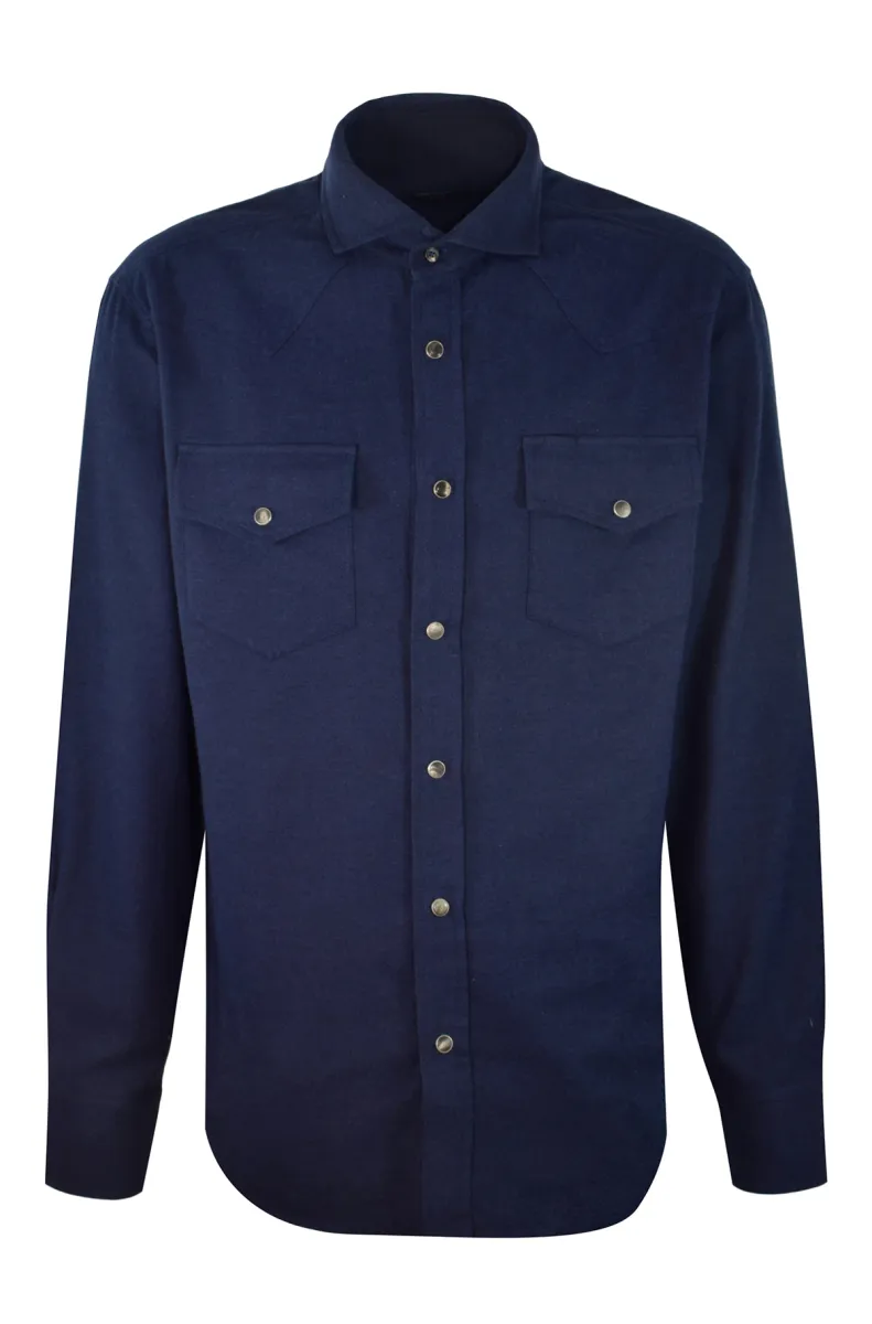 Teget muška košulja