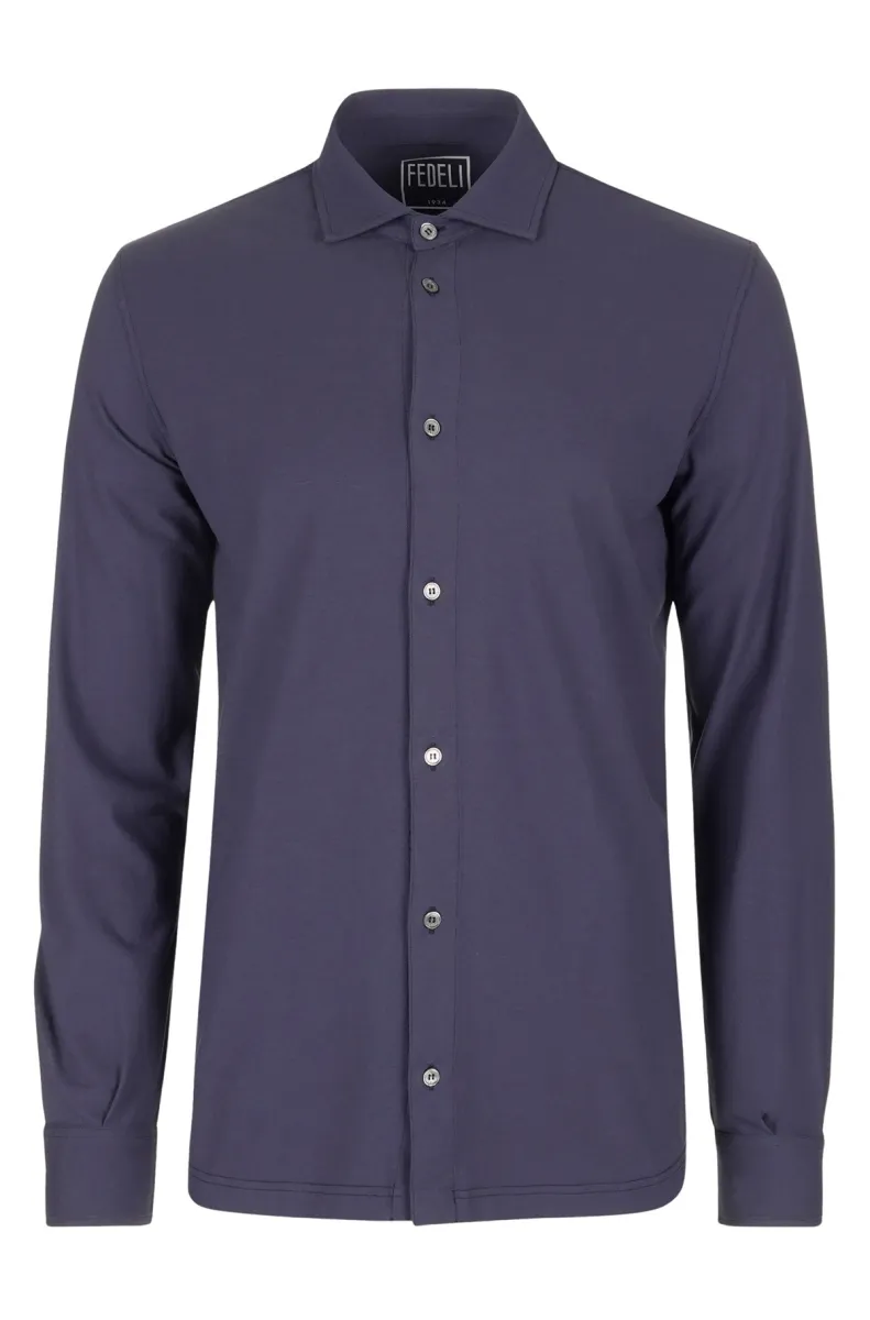 Teget muška košulja