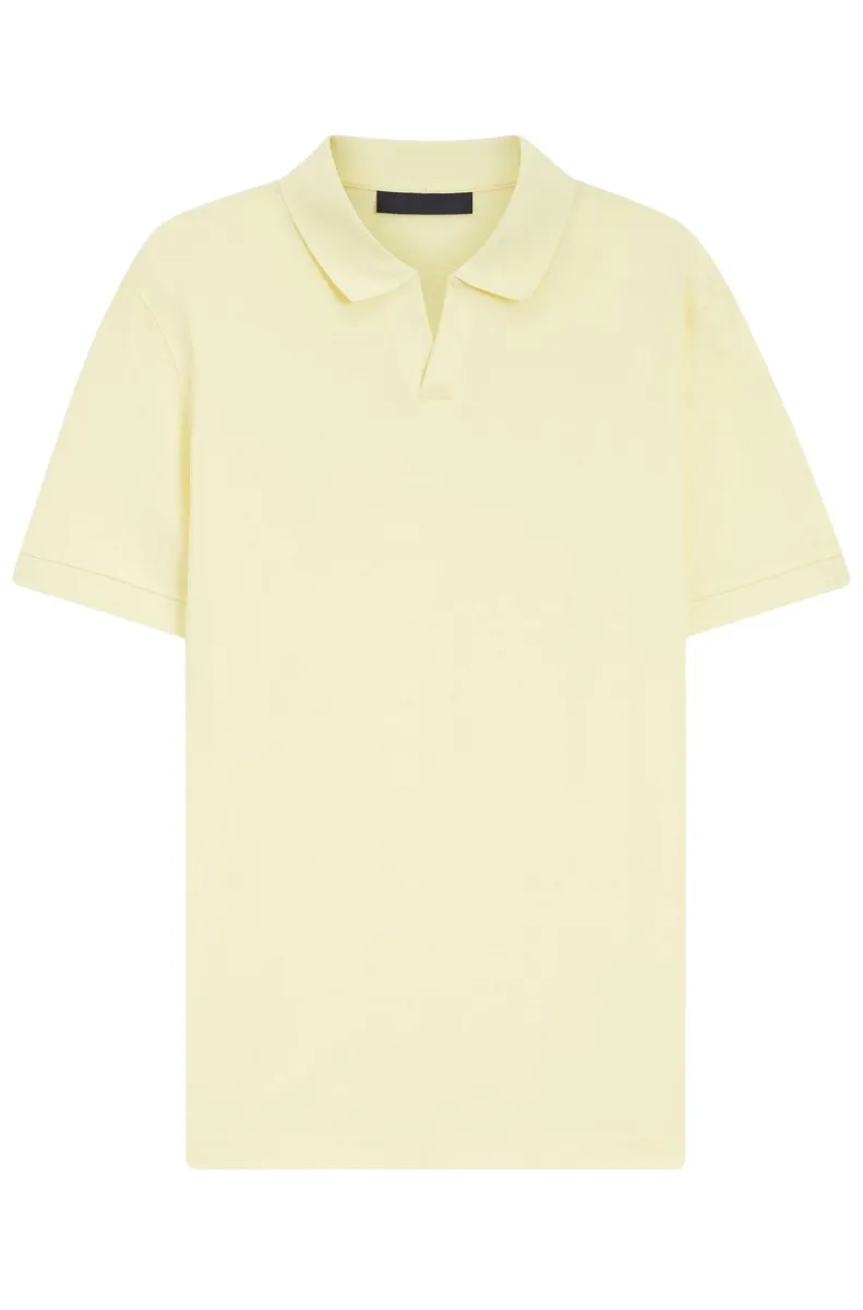 Žuta muška polo majica