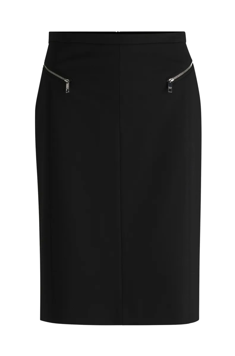 Volmar crna poslovna suknja