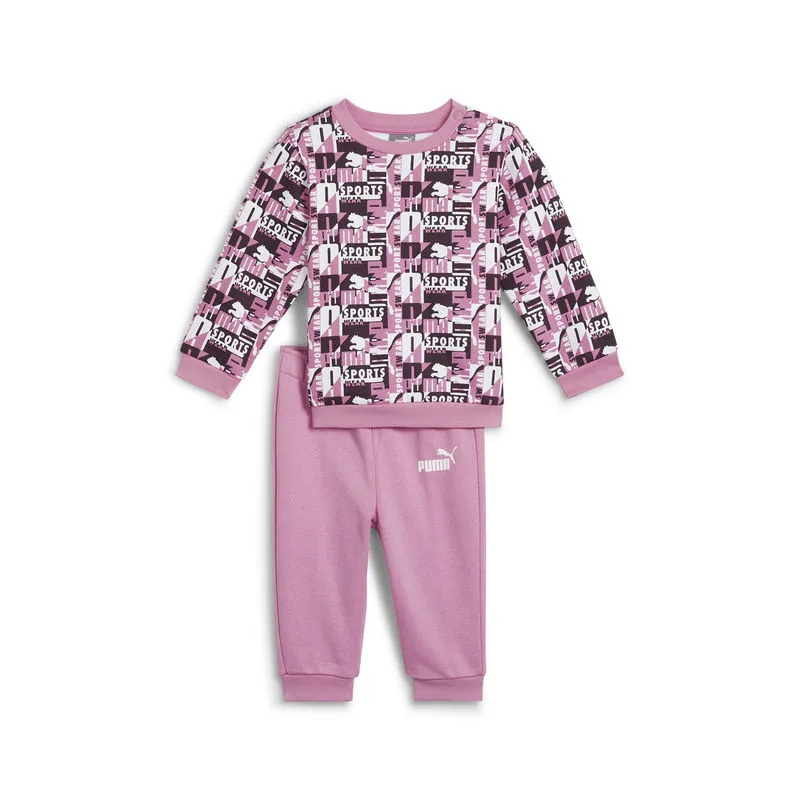 Dečije pantalone Puma Minicats Aop Crew Jogger Fl Inf