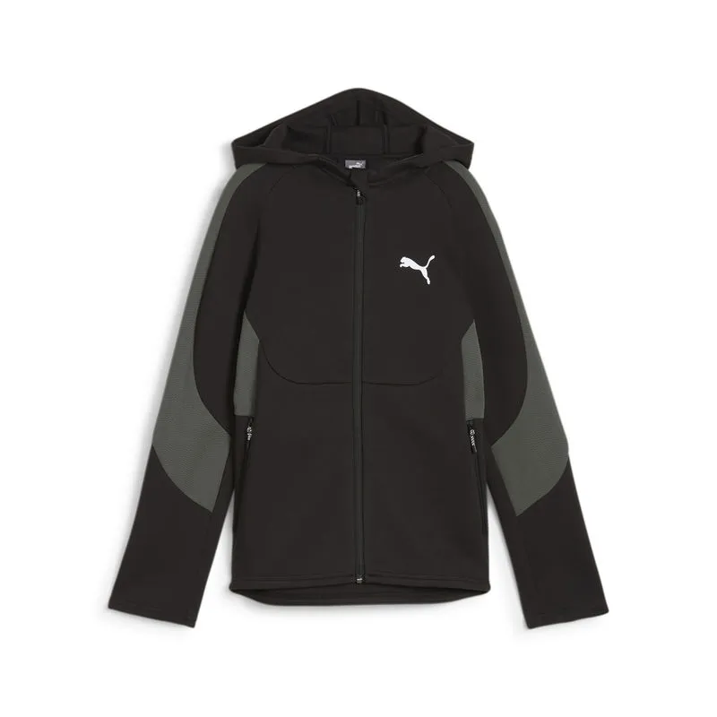Dečiji duks Evostripe Full-Zip Hoodie Dk B