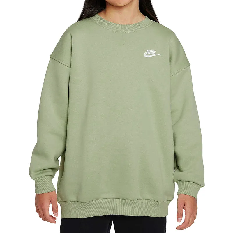 Dečiji duks Nike G Nsw Club Flc Ovrszd Crew Lbr