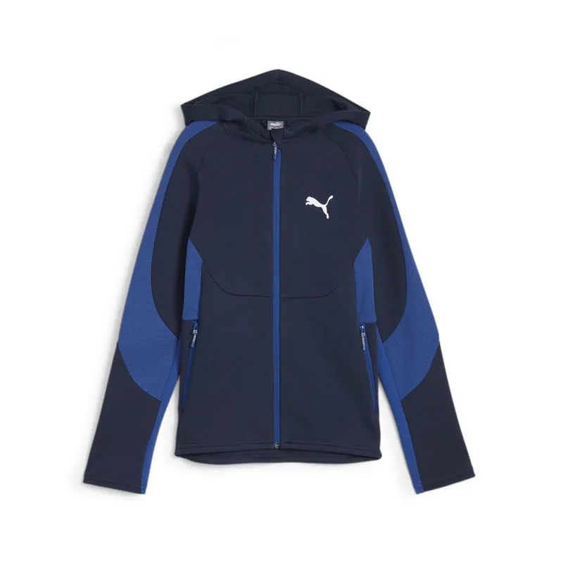 Dečiji duks Puma Evostripe Full-Zip Hoodie Dk B