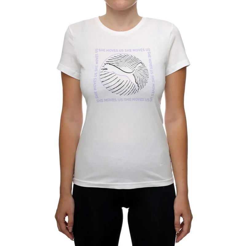 Ženska majica Puma Graphics She Moves Us Tee
