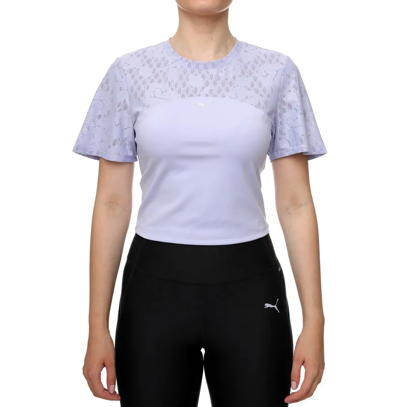 Ženska majica Puma Lace top - Short