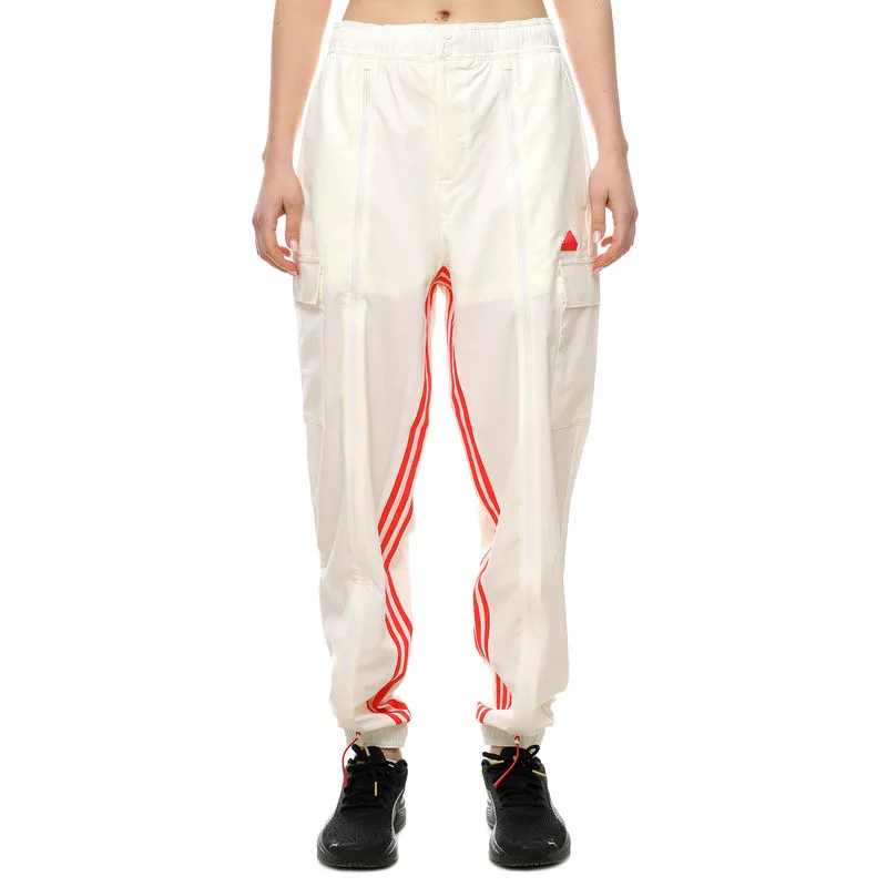 Ženska trenerka donji deo adidas Dance Cargo Owhite/Brired
