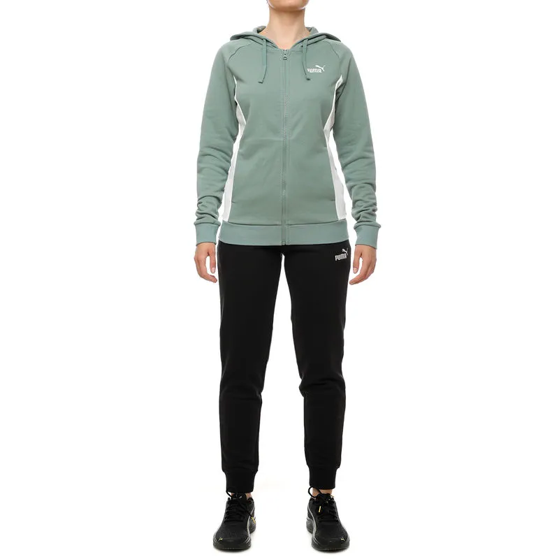 Ženska trenerka Puma Hooded Sweat Suit Tr Cl