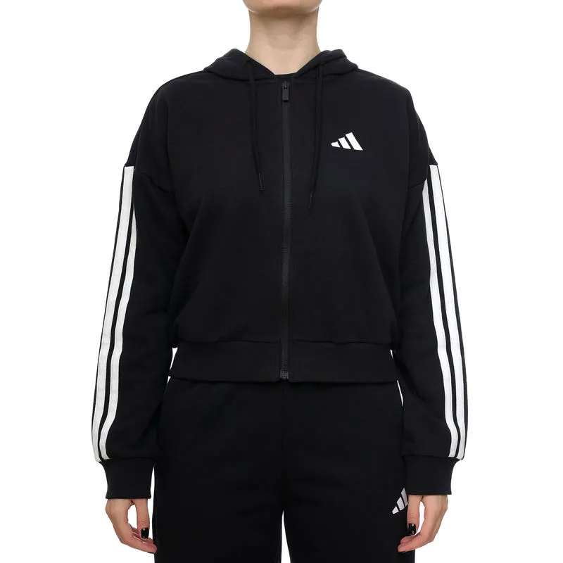 Ženski duks adidas W 3S Ft Fz Hd