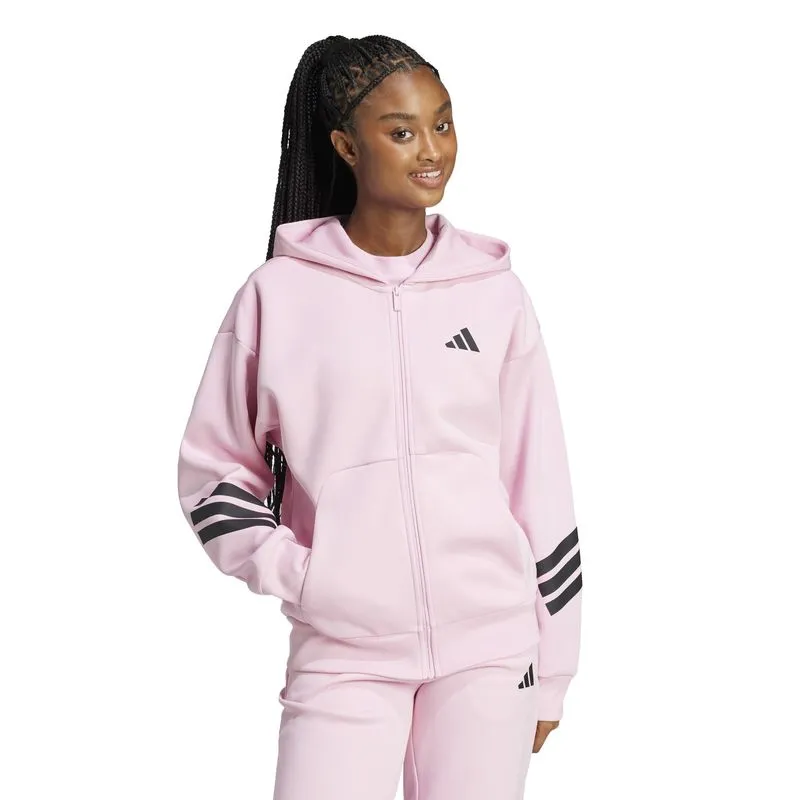 Ženski duks adidas W fi 3s fz hd