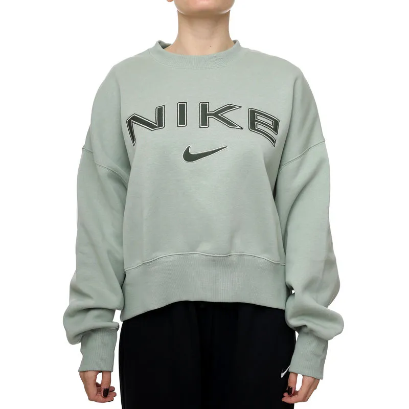 Ženski duks Nike W nsw phnx flc oos logo crew