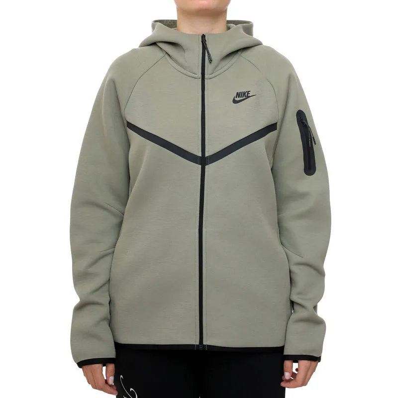 Ženski duks Nike W nsw tch flc wr fz hdy 2