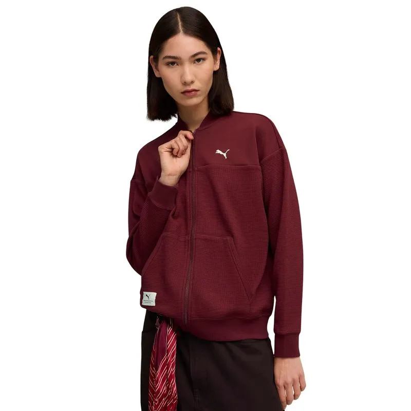 Ženski duks Puma Class relaxed pinnacle full-zip jacket tr