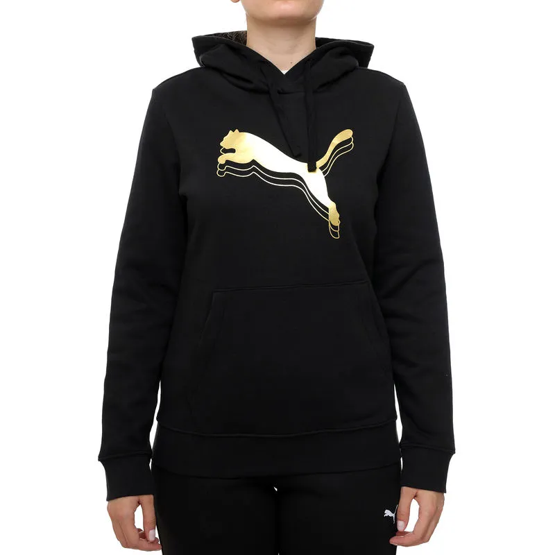 Ženski duks Puma Ess metallic hoodie fl