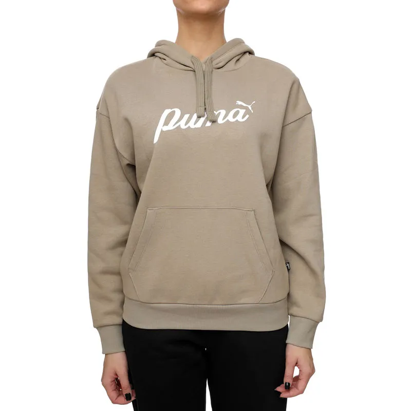Ženski duks Puma Ess+ Script Hoodie Fl
