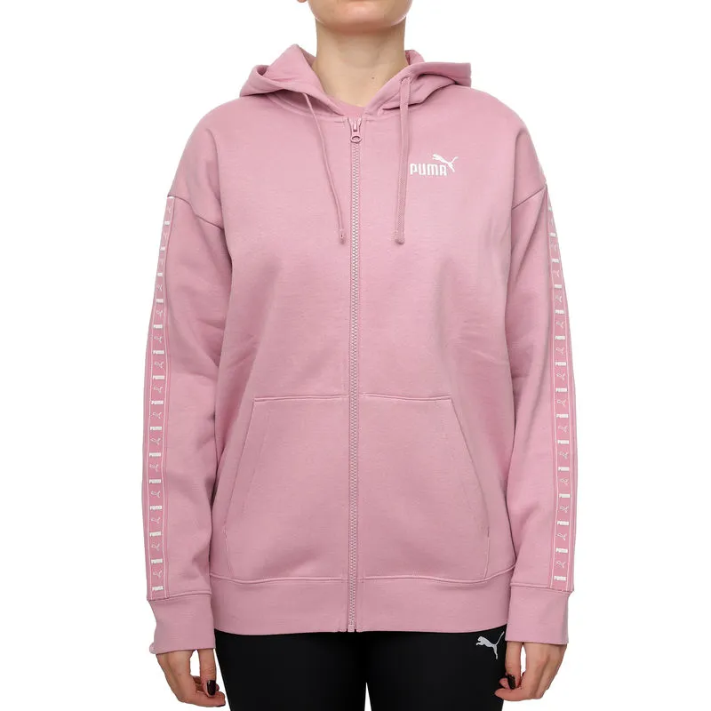 Ženski duks Puma Ess tape relaxed full-zip hoodie fl